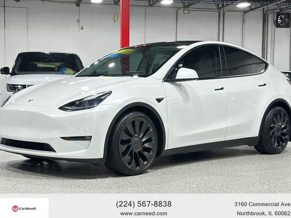 TESLA MODEL Y 2022 7SAYGDEF5NF319862 image